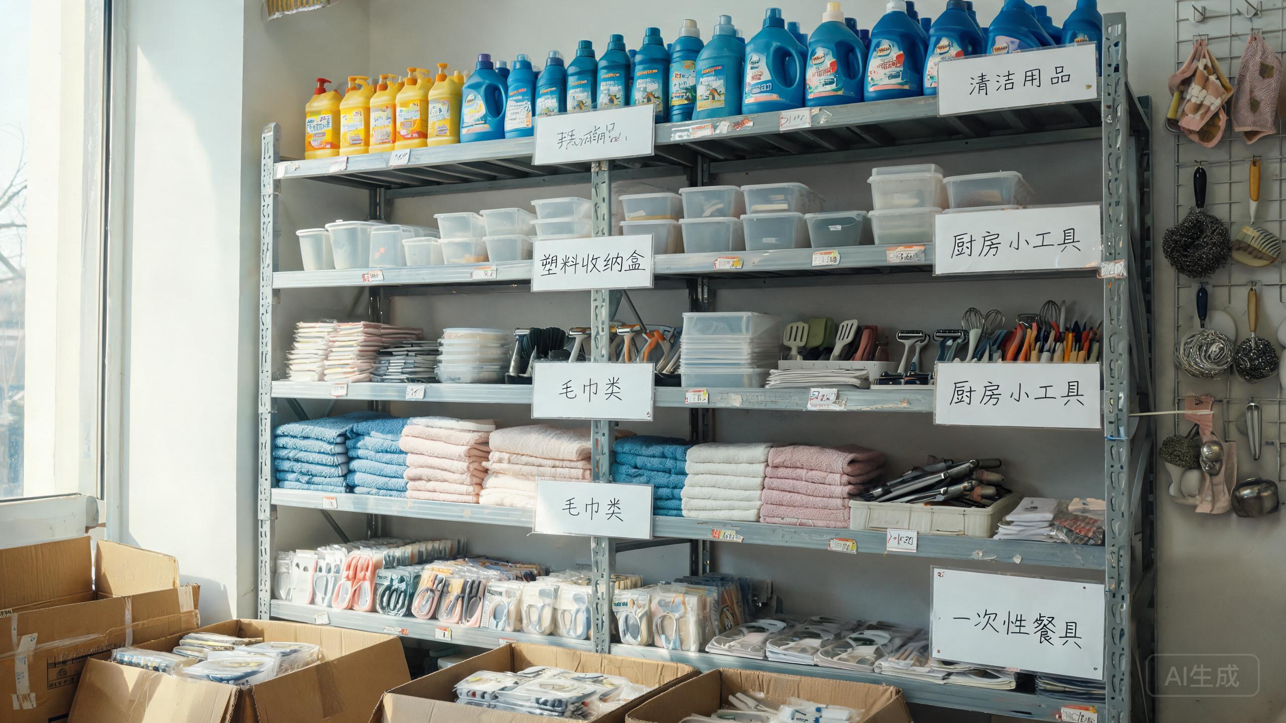 日用百货产品展示